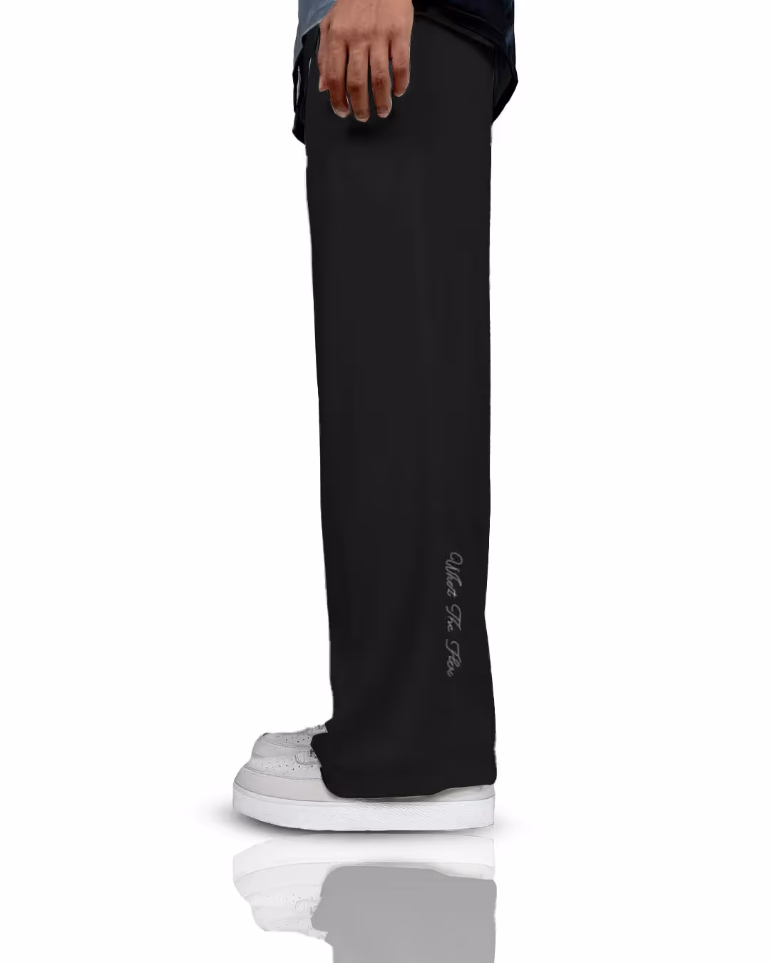 Black Classic Korean Pants  image 3