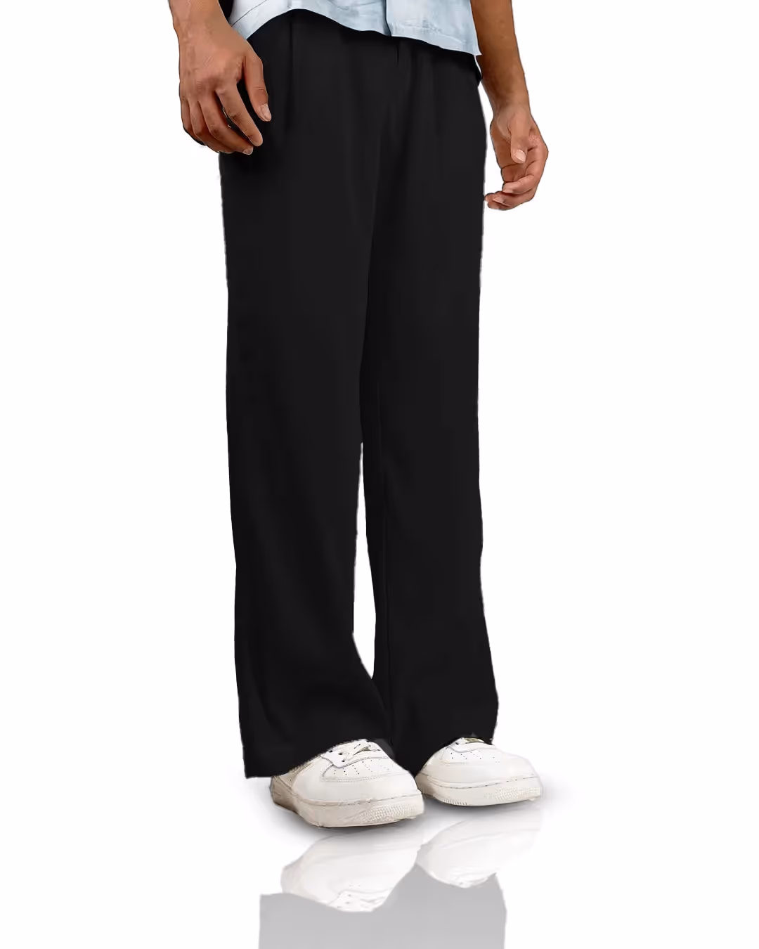 Black Classic Korean Pants  image 4