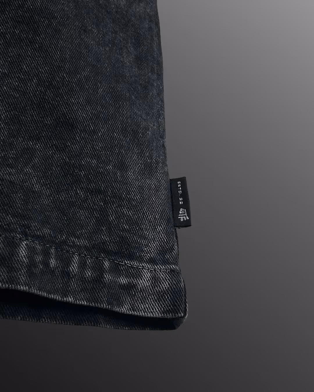 Black Half Sleeve Denim Layer  image 7