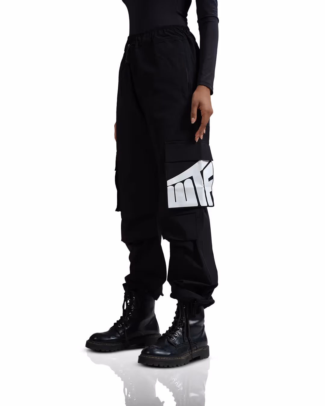 Black Parachute Pants  image 4