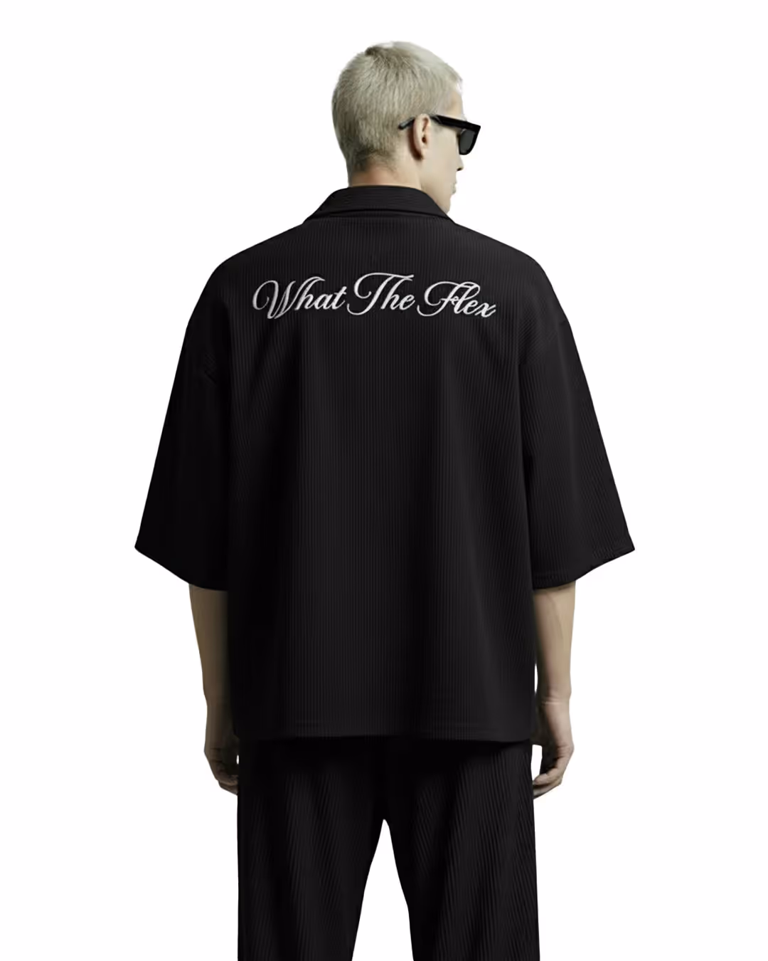 Black Ribbed Shirt image 1
