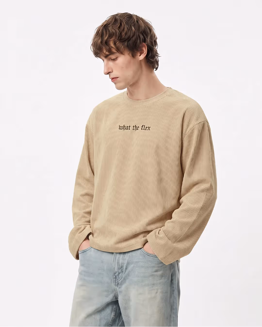 Blank State Full Sleeves Ribbed T-Shirt  image 3