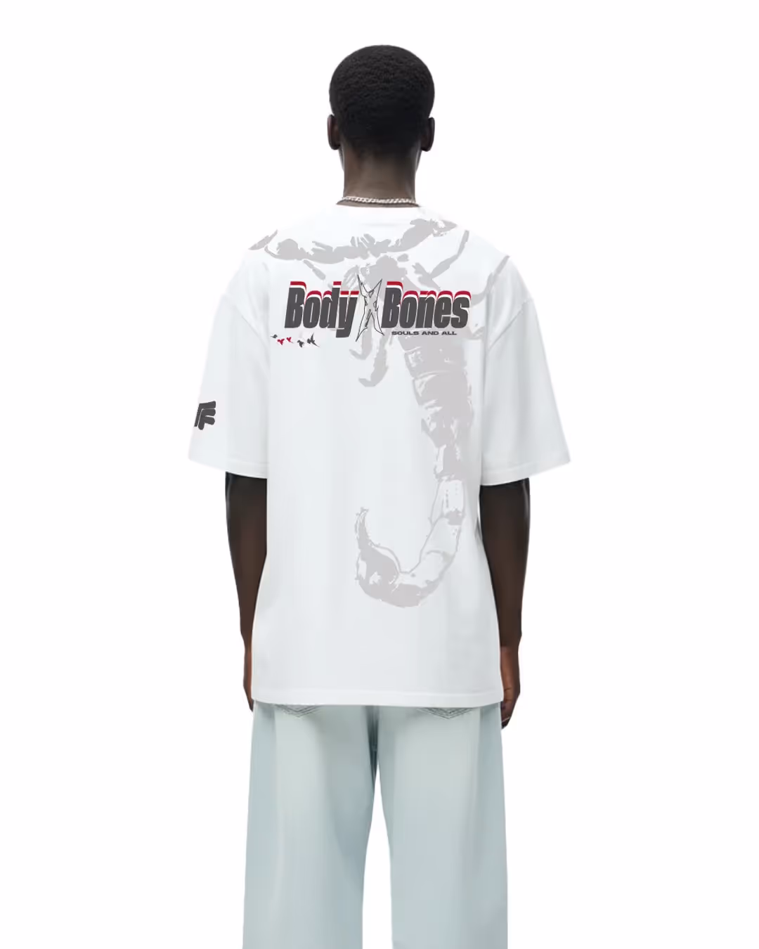 Body Bones Heavyweight White T-shirt image 1