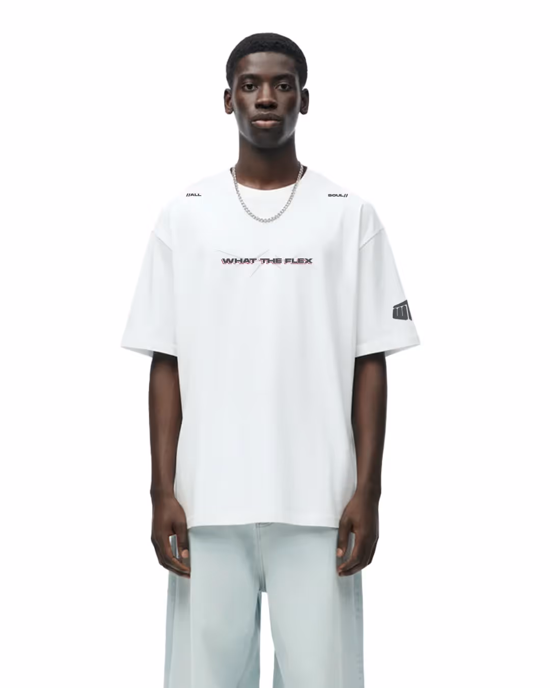 Body Bones Heavyweight White T-shirt image 2