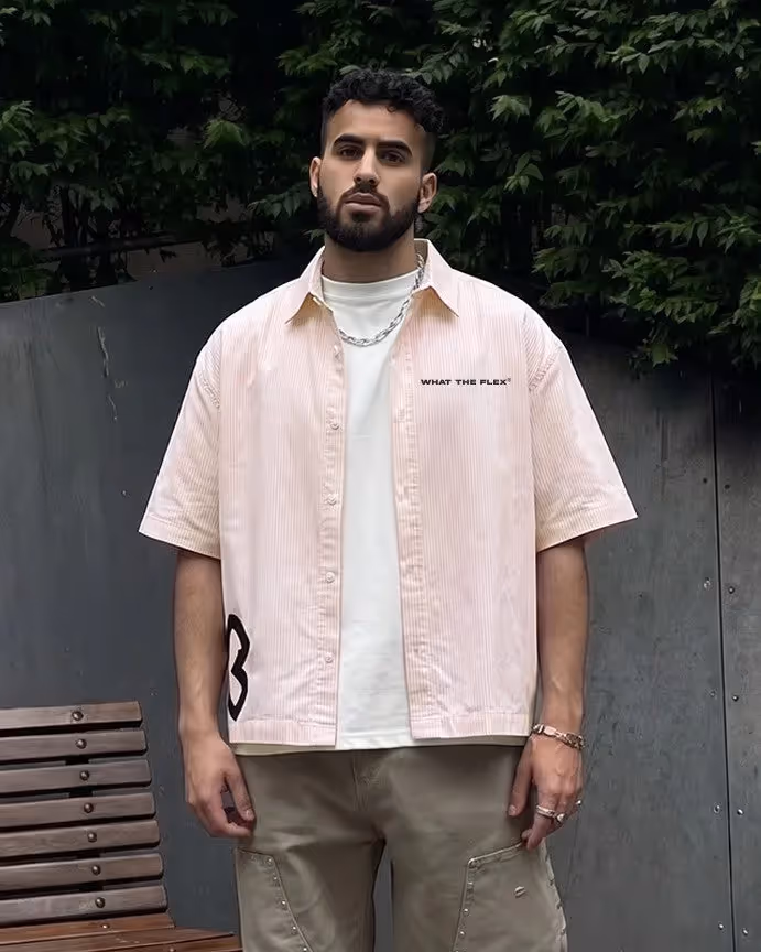 Broken Dreams Half Sleeve Striped Shirt image 7