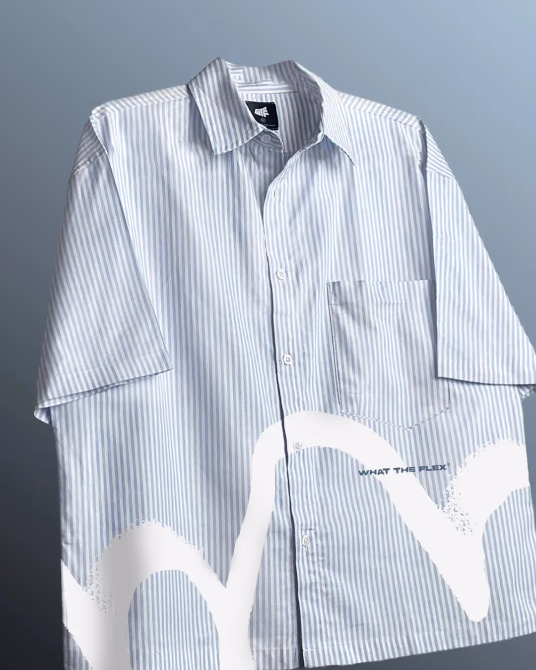 Bts Half Sleeve Striped Shirt image 4