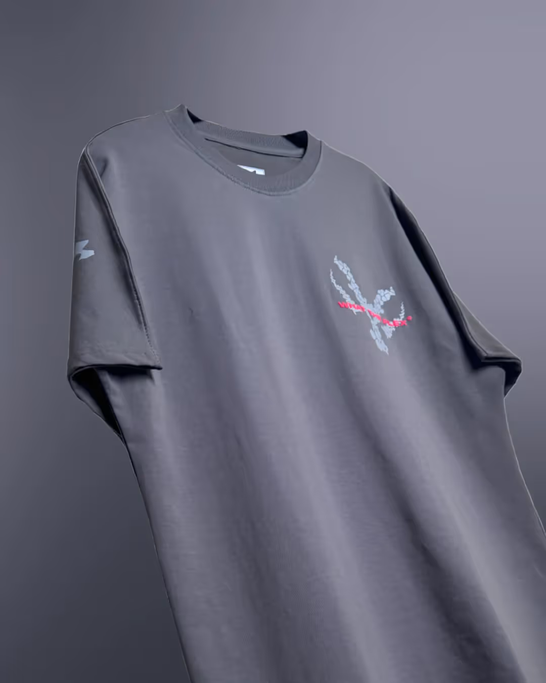 Called Higher Grey Heavyweight T-shirt image 4
