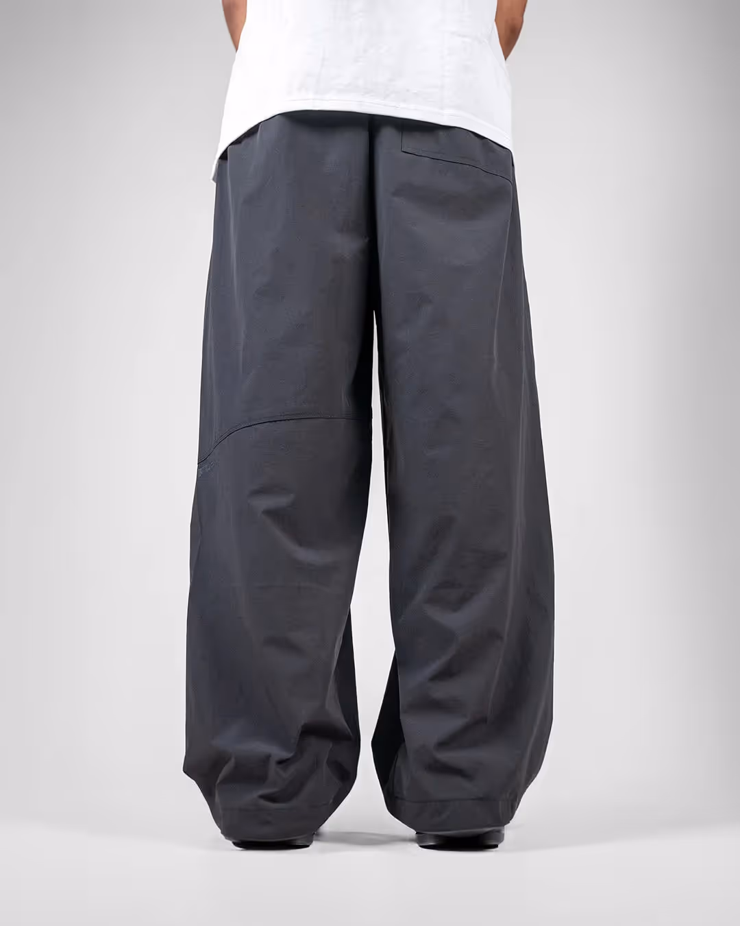 Charcoal Breakout Parachute Pants image 4