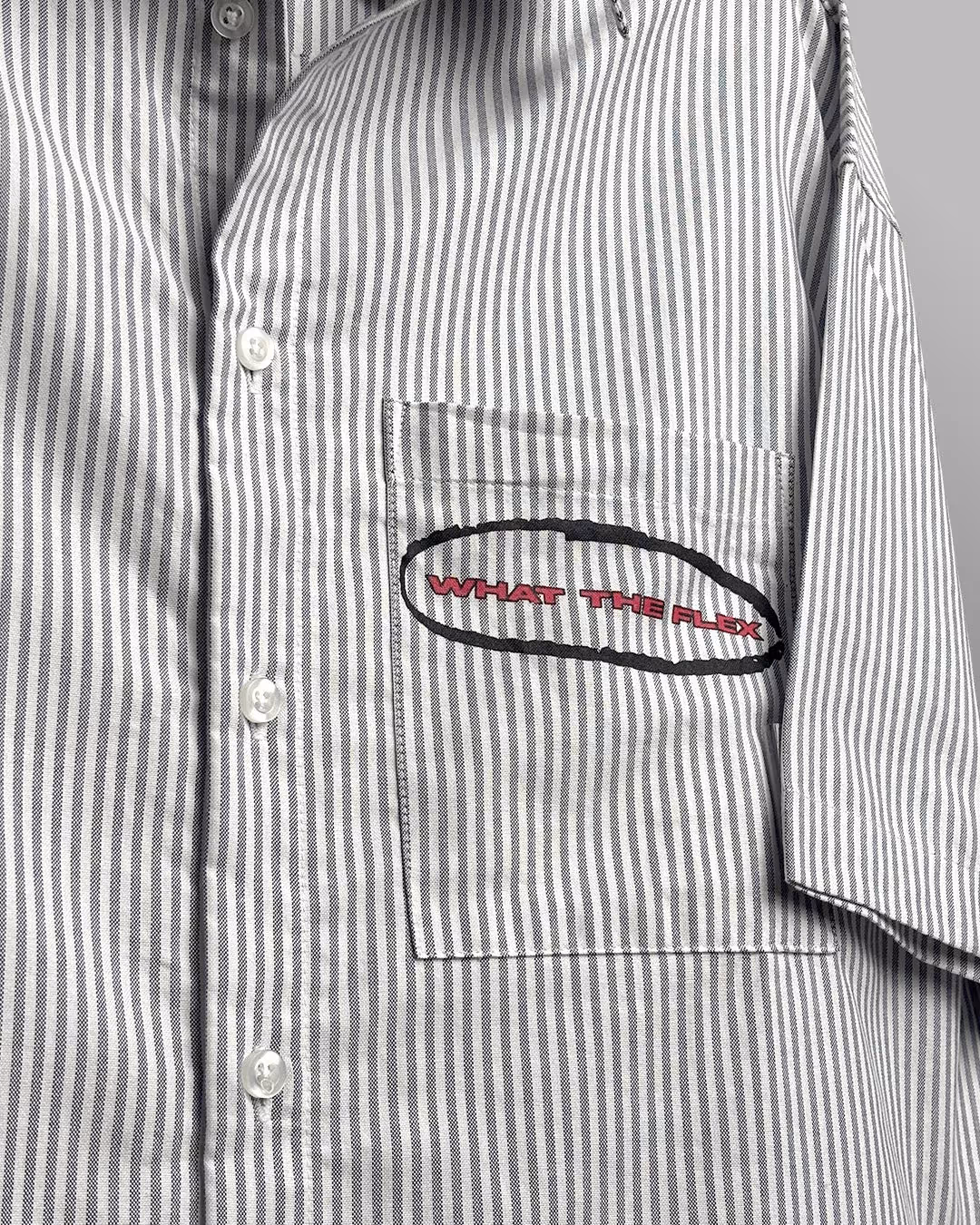 Classic Black Half Sleeves Striped Shirt image 7