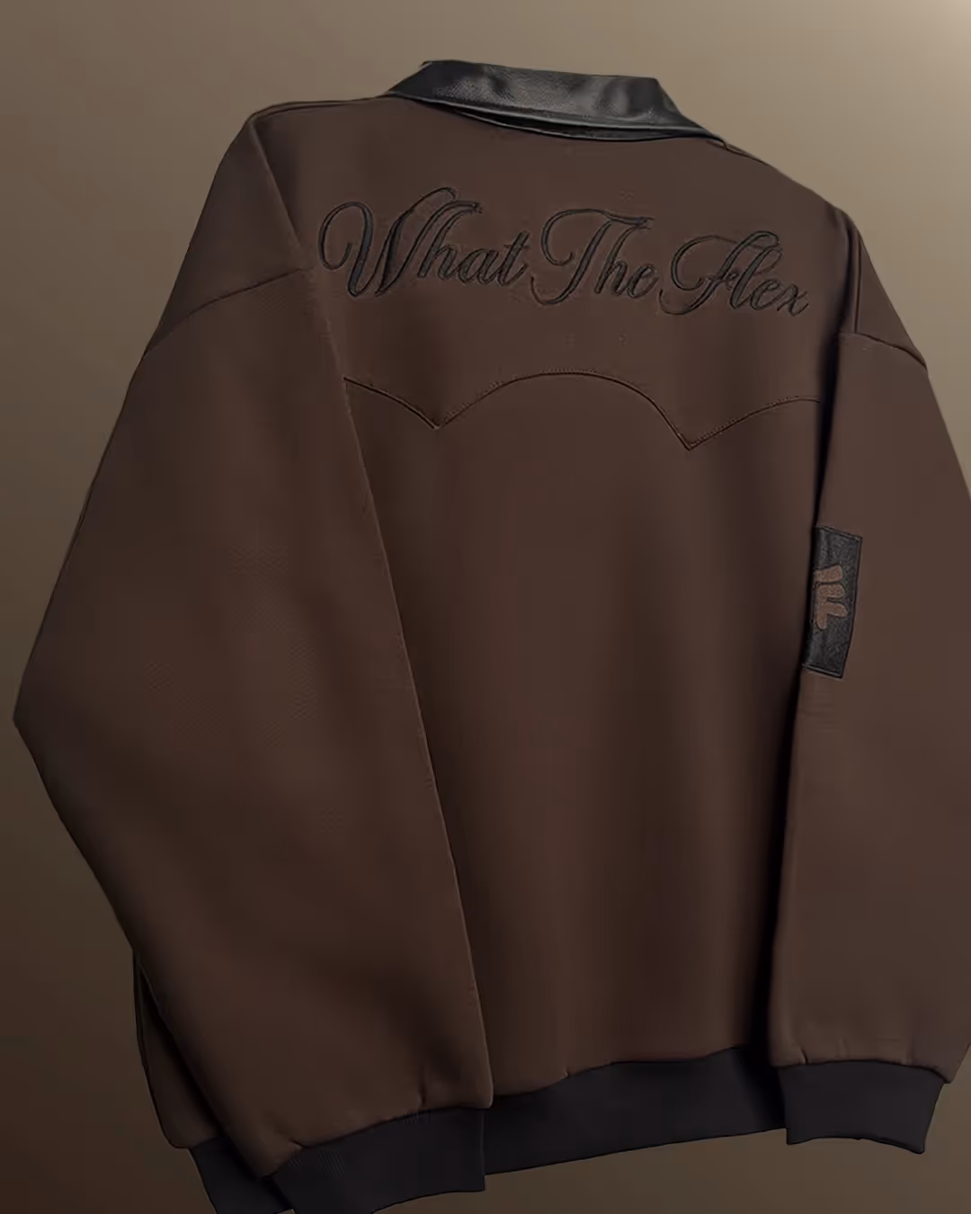 Cocoa Leather Cut Jacket image 4