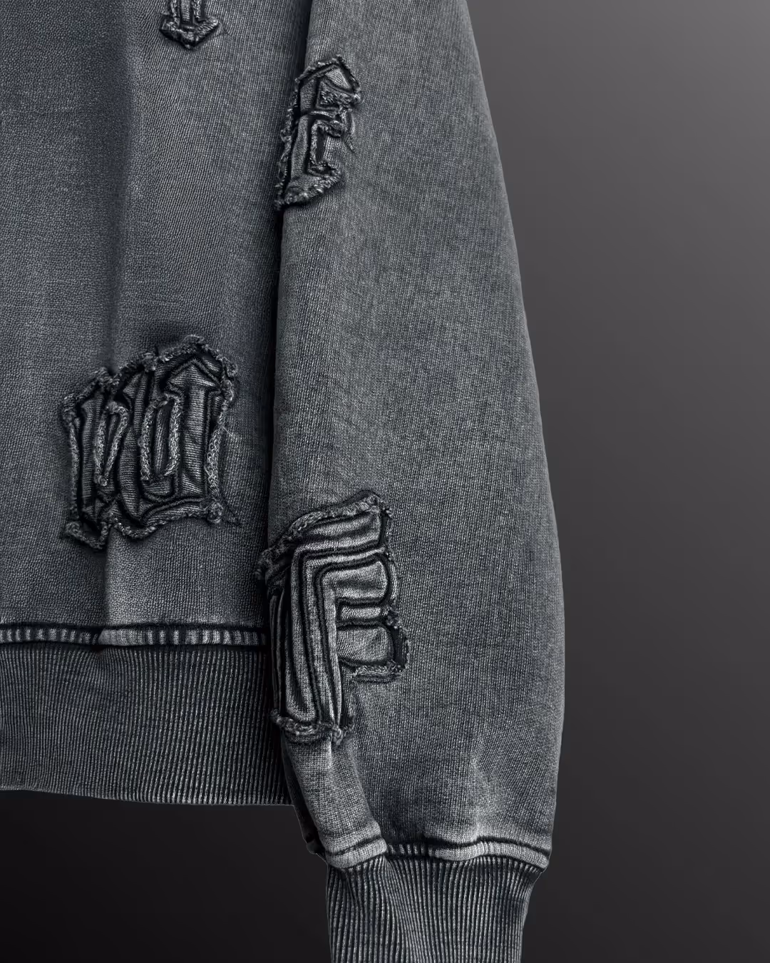Coded Acid Wash Sweatshirt image 5