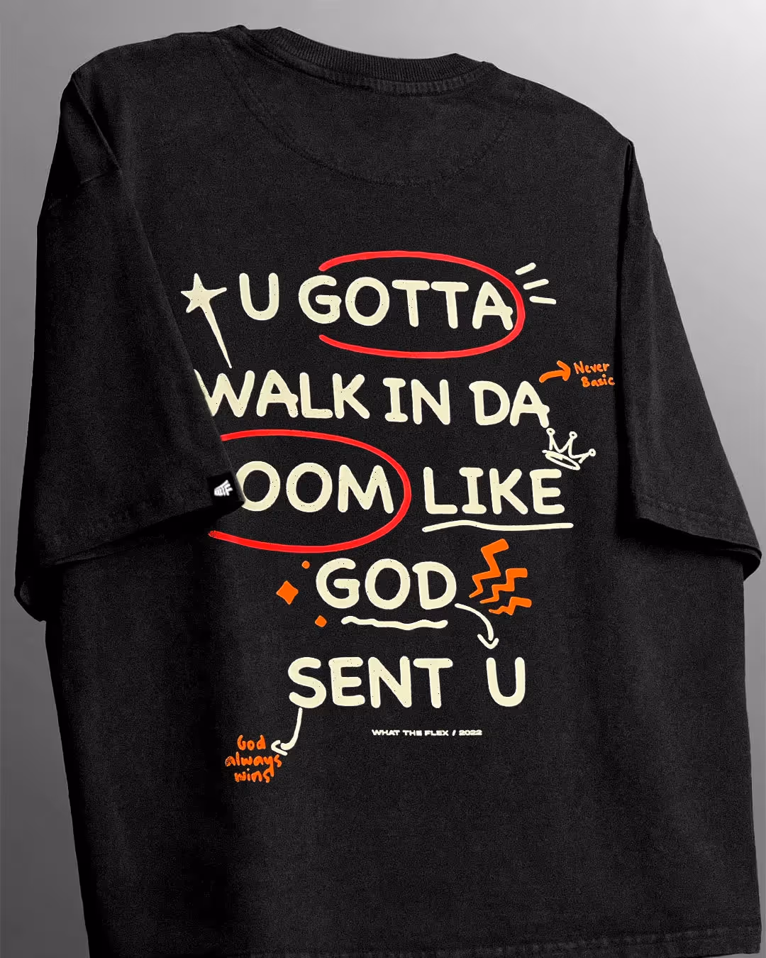Da Win Acid Wash Boxy-Fit T-Shirt image 4