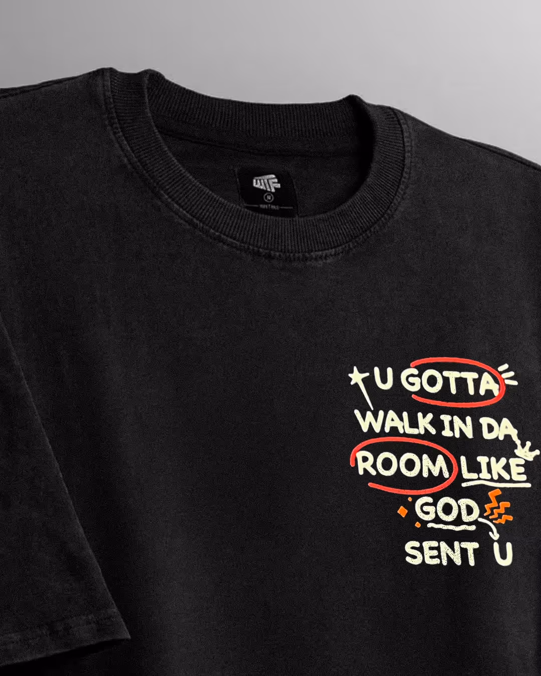 Da Win Acid Wash Boxy-Fit T-Shirt image 7