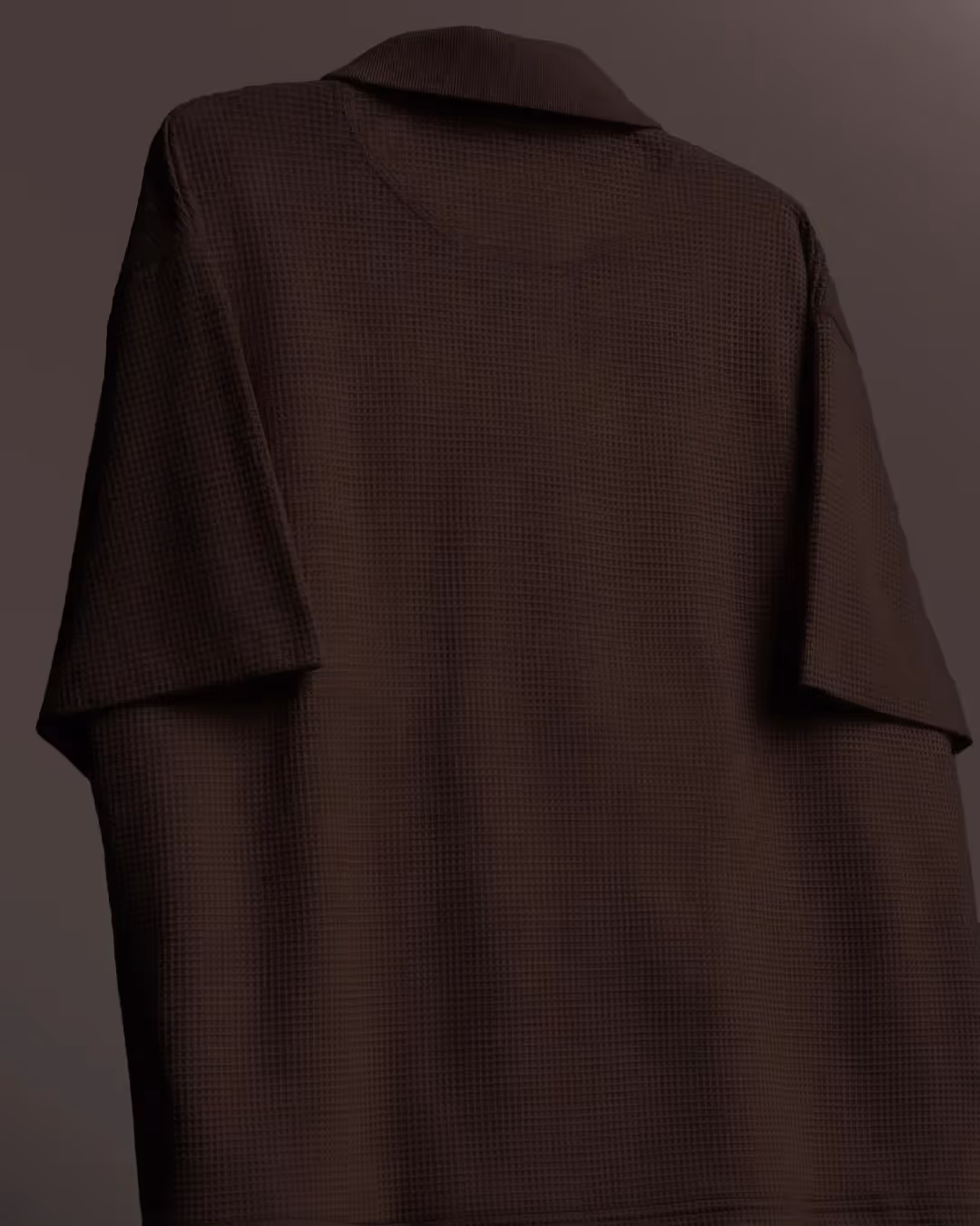 Dark Brown Polo T-Shirt image 5