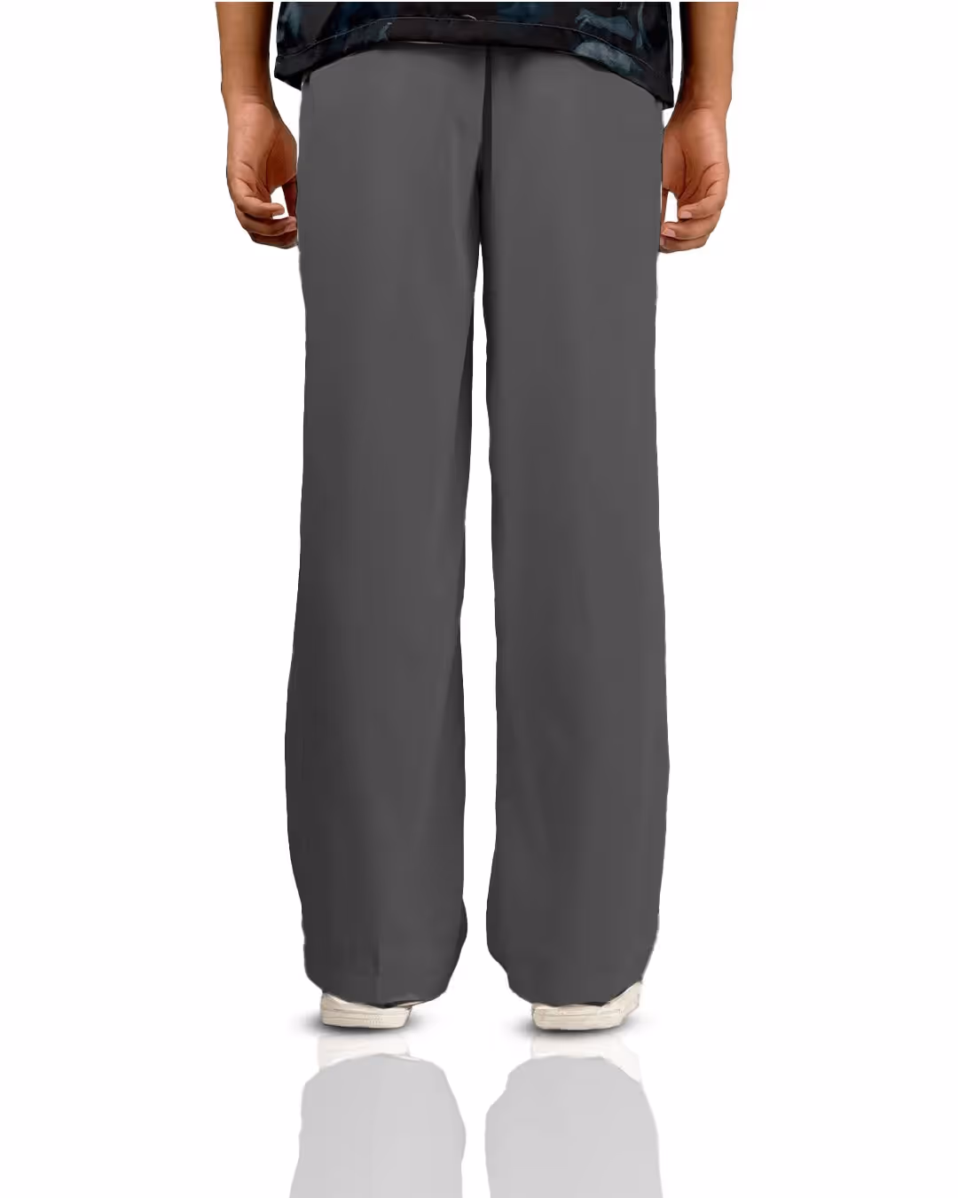 Dark Grey Classic Korean Pants  image 5