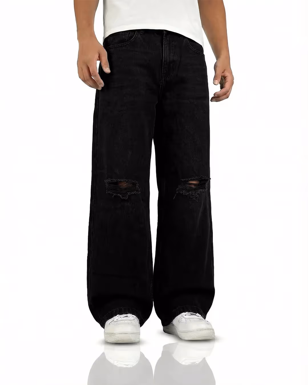 Deep Night Rugged Baggy Jeans image 2