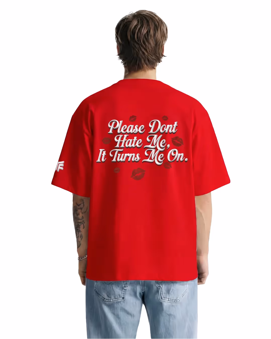 Don't Hate Me Heavyweight T-shirt  image 1