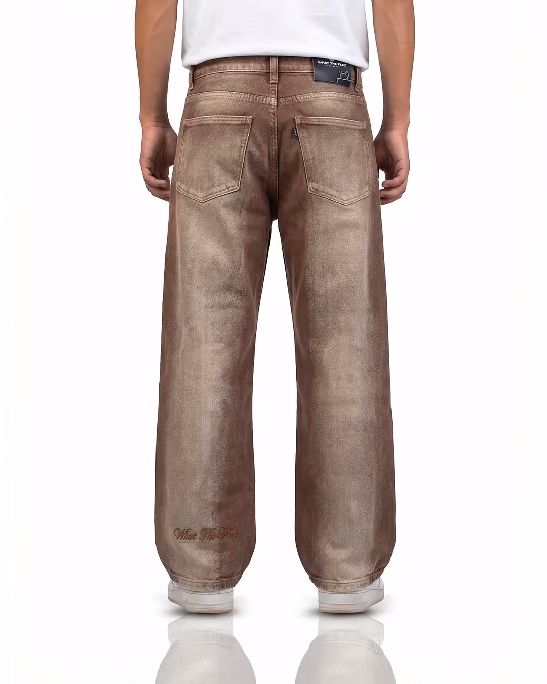 Drift Brown Baggy Jeans image 6