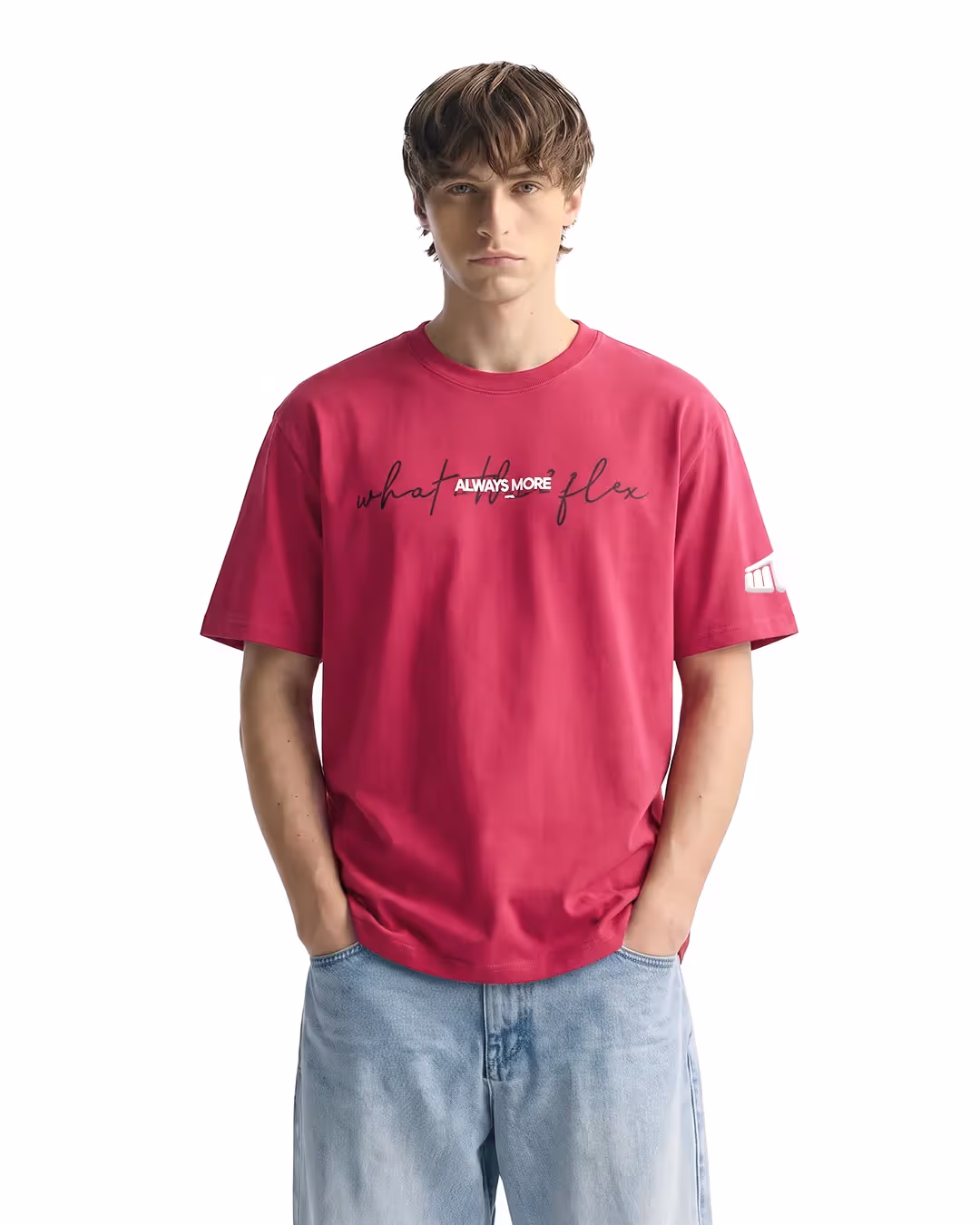 Dripcage Pink Heavyweight T-shirt image 1