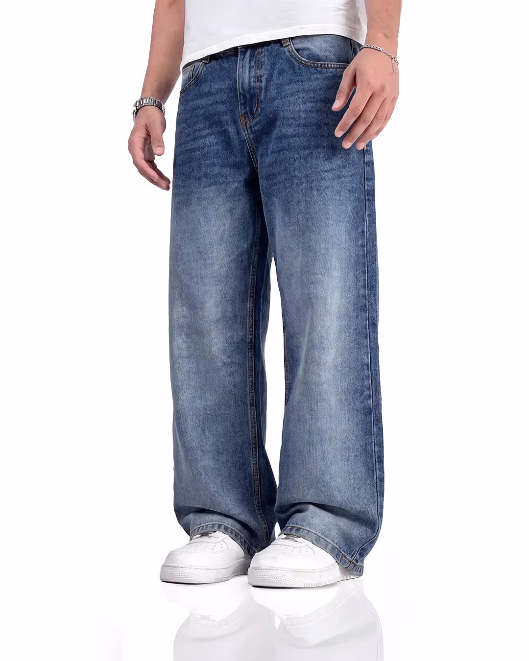 Echo Blue Baggy Jeans  image 1