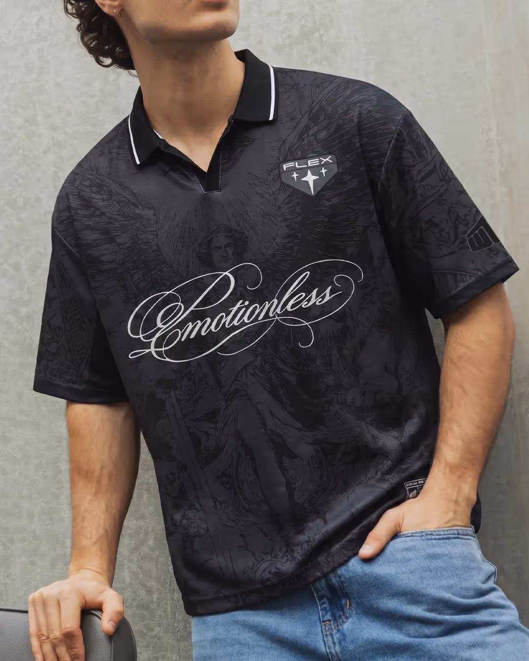 Emotionless Boxy Fit Jersey  image 4