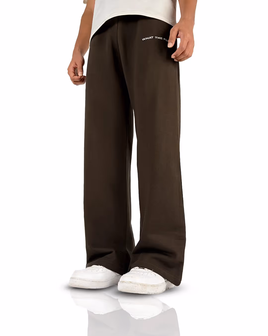 Essential Cotton Pants Brown image 1