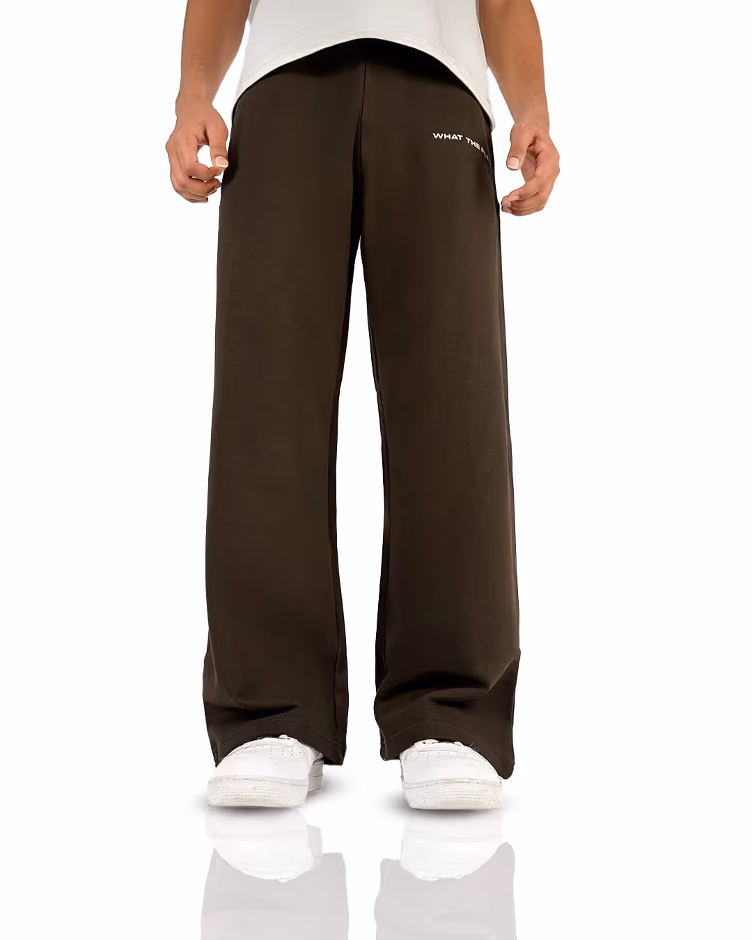 Essential Cotton Pants Brown  image 2