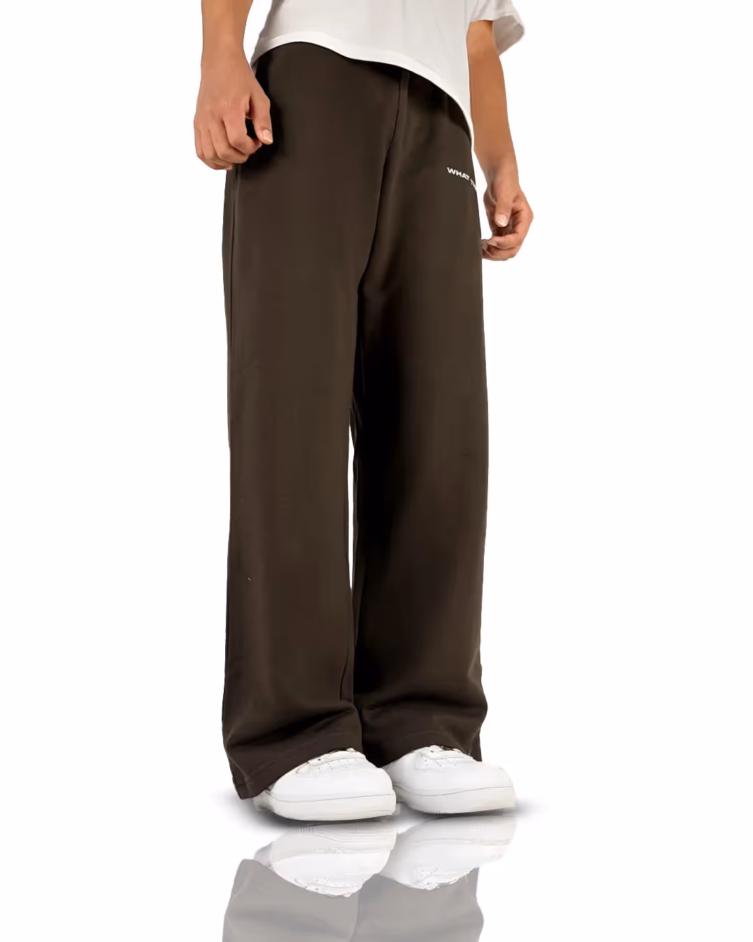 Essential Cotton Pants Brown  image 3