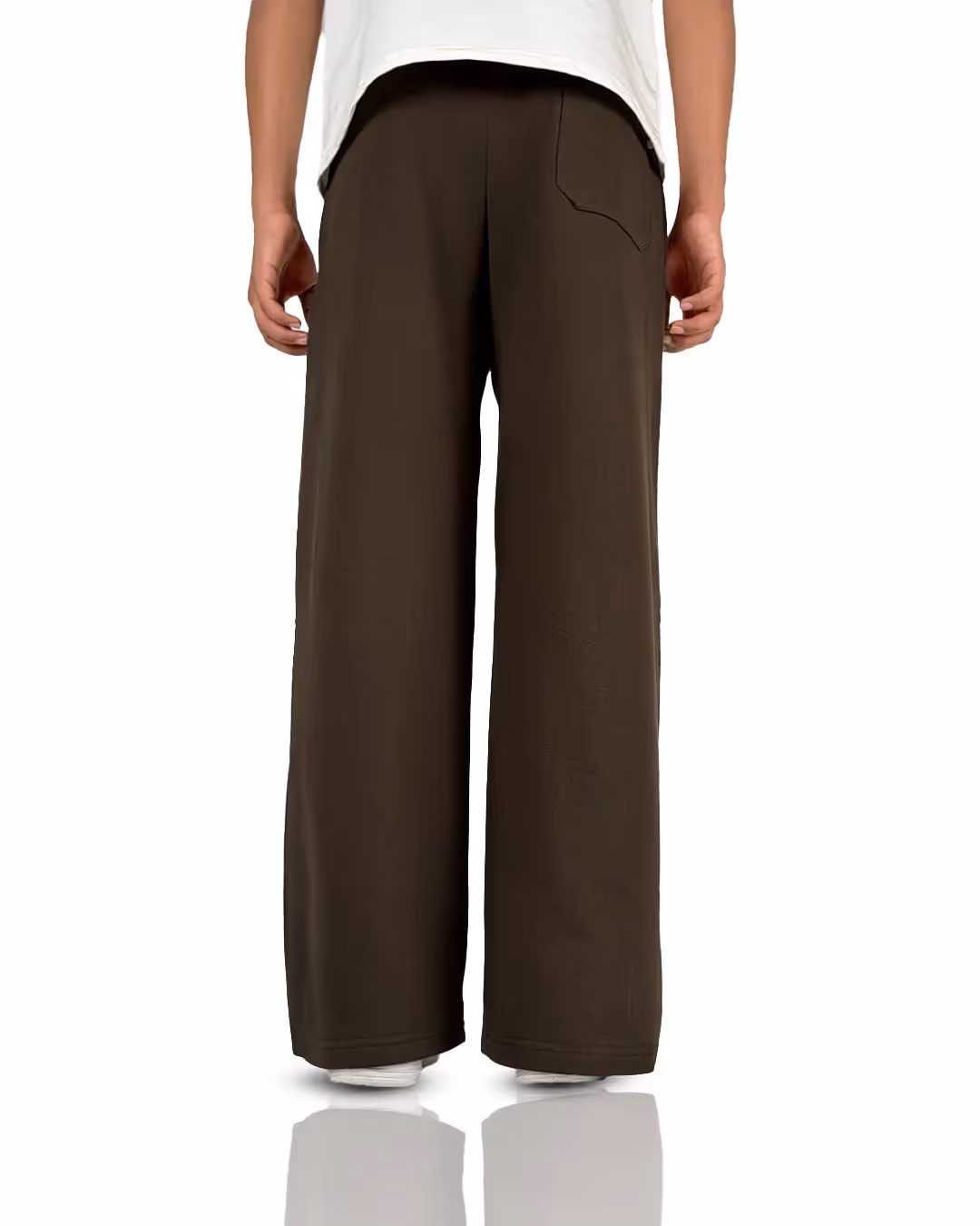 Essential Cotton Pants Brown  image 5