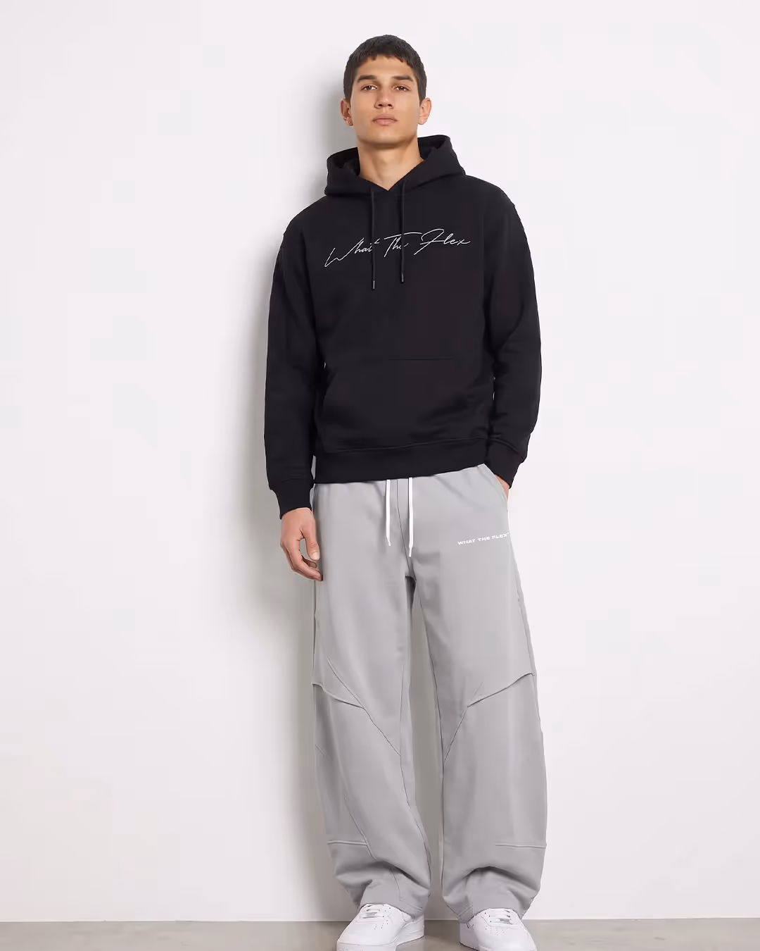 Fearless Black Boxy-Fit Hoodie image 3