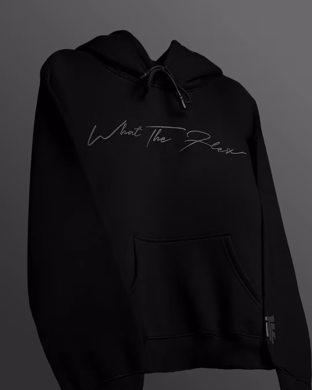 Fearless Black Boxy-Fit Hoodie image 5