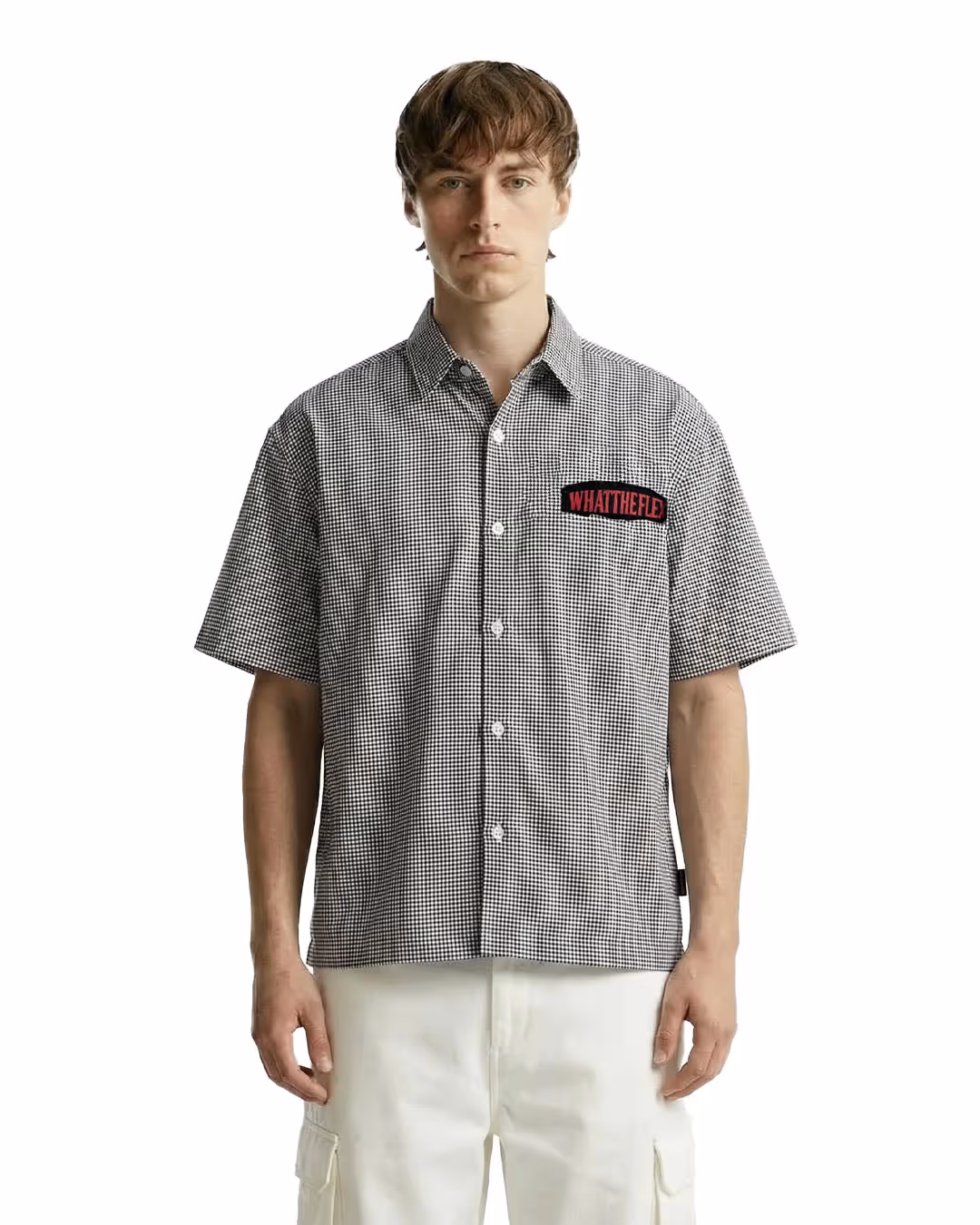 Feelings Half Sleeves Checks Shirt  image 2