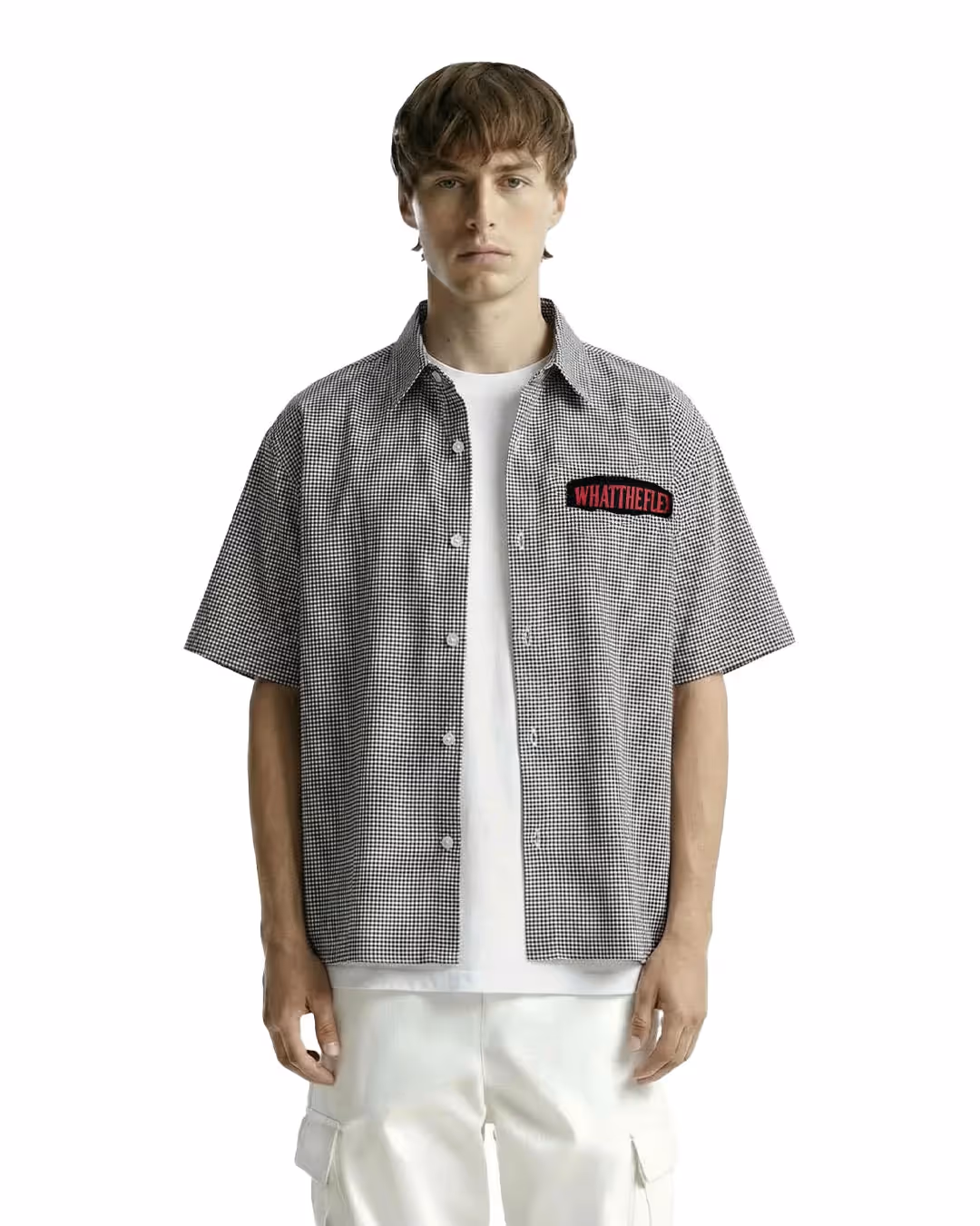 Feelings Half Sleeves Checks Shirt  image 3