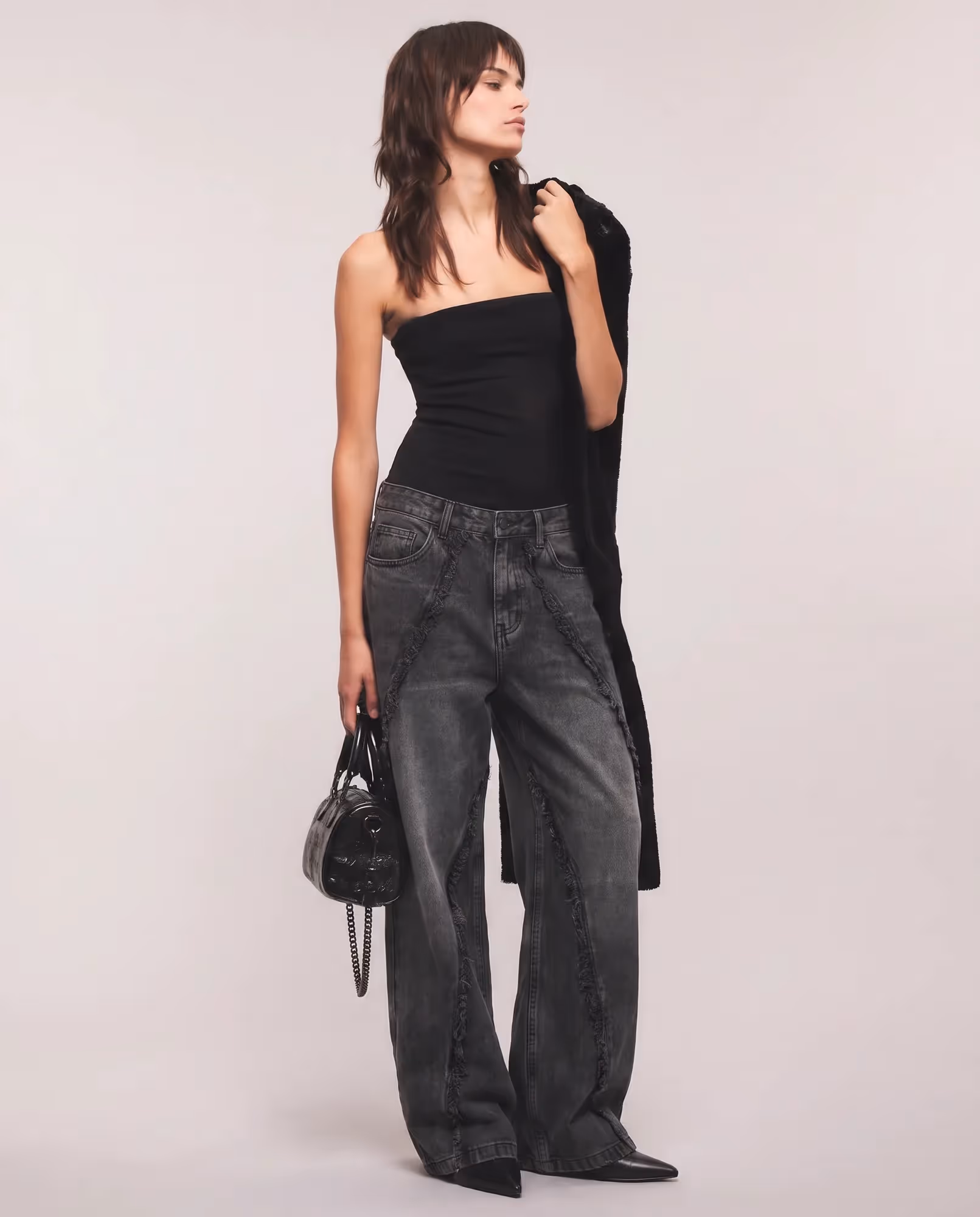 Feral Structured Baggy Jeans  image 5