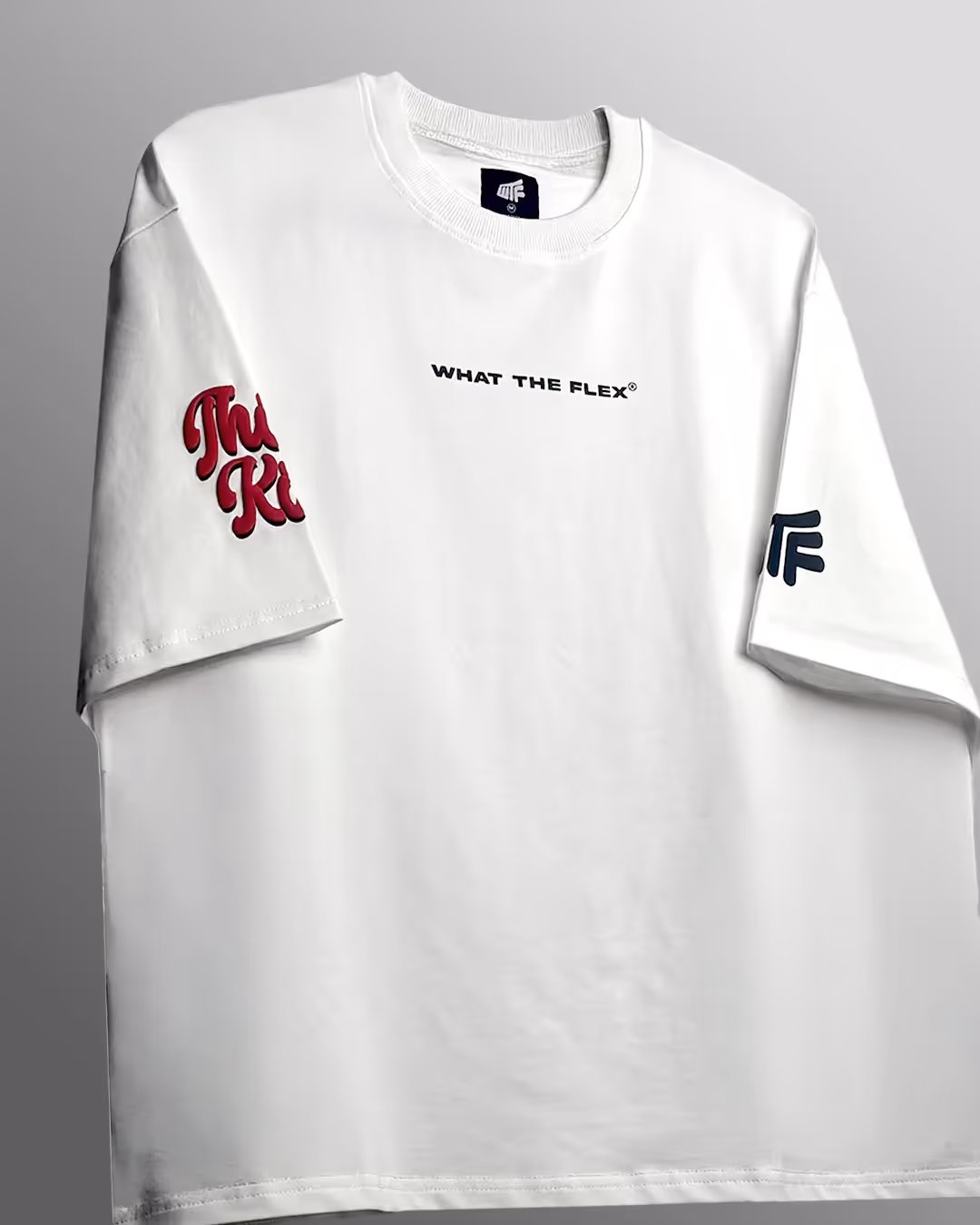 Flex Soda Boxy-Fit White T-Shirt image 5