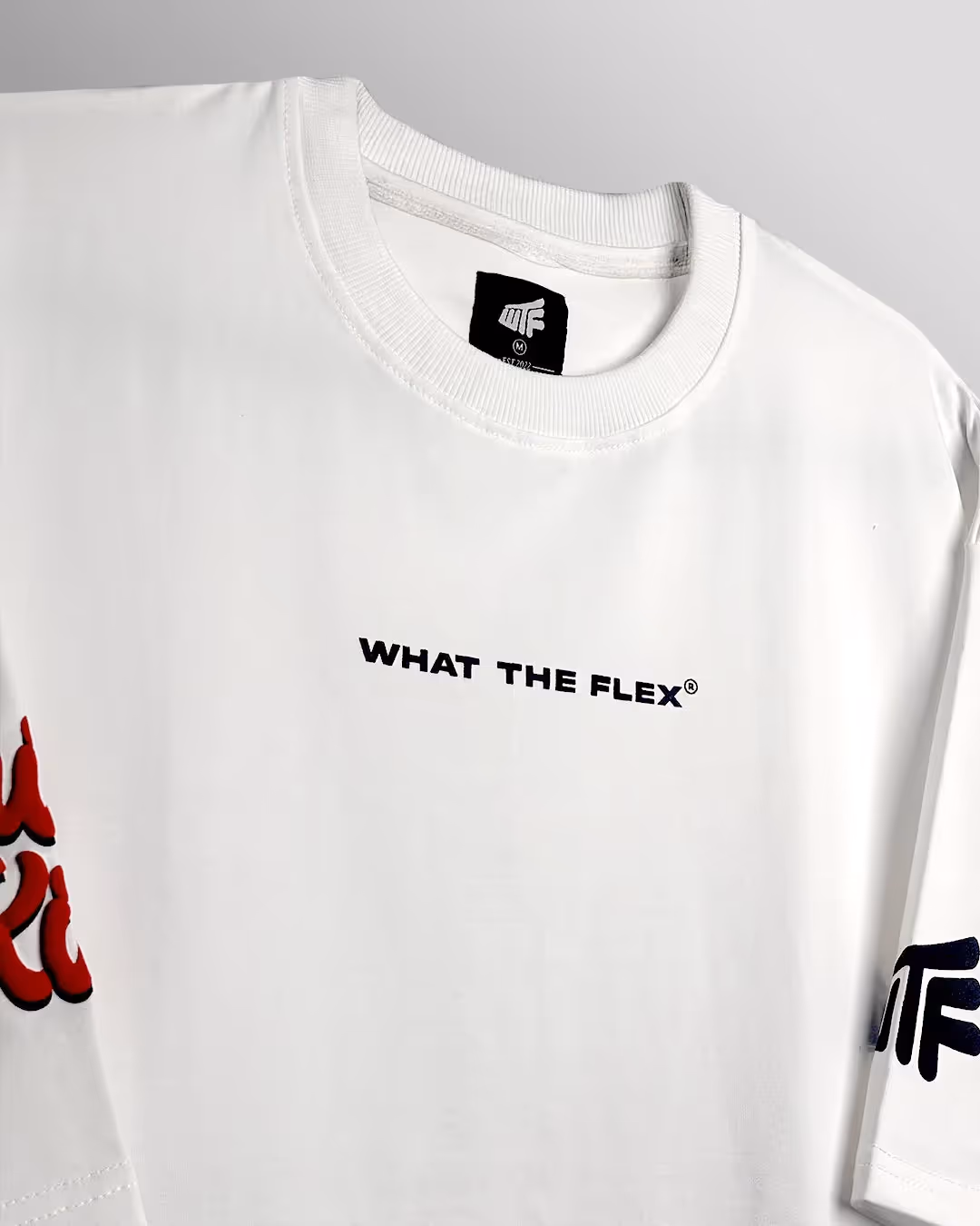 Flex Soda Boxy-Fit White T-Shirt image 9