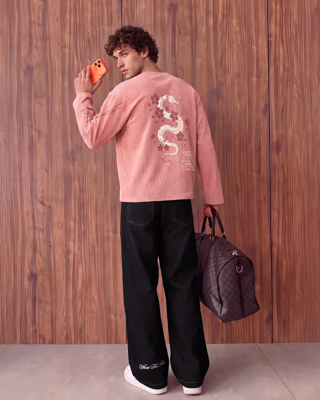 Floral Myth Full Sleeves Ribbed T-Shirt image 7