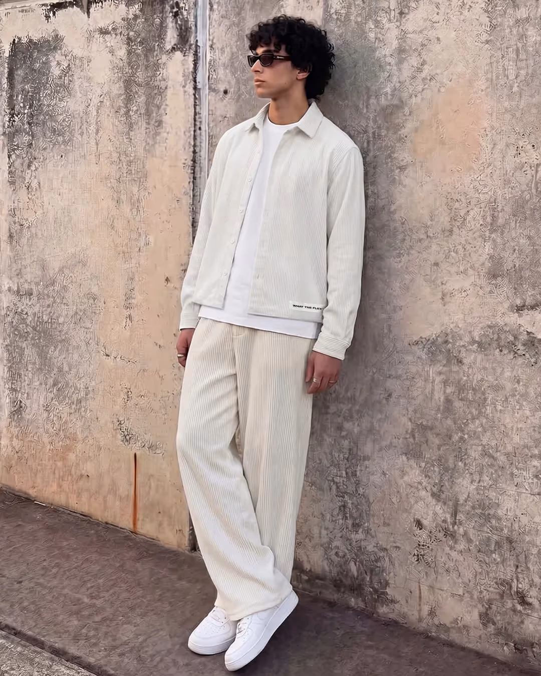 Flow State White Ribbed Shirt  image 4