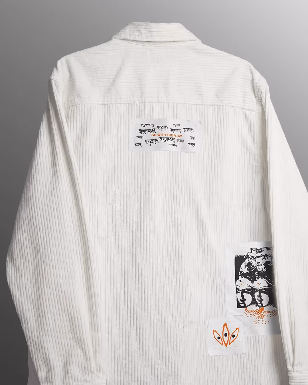 Flow State White Ribbed Shirt  image 5
