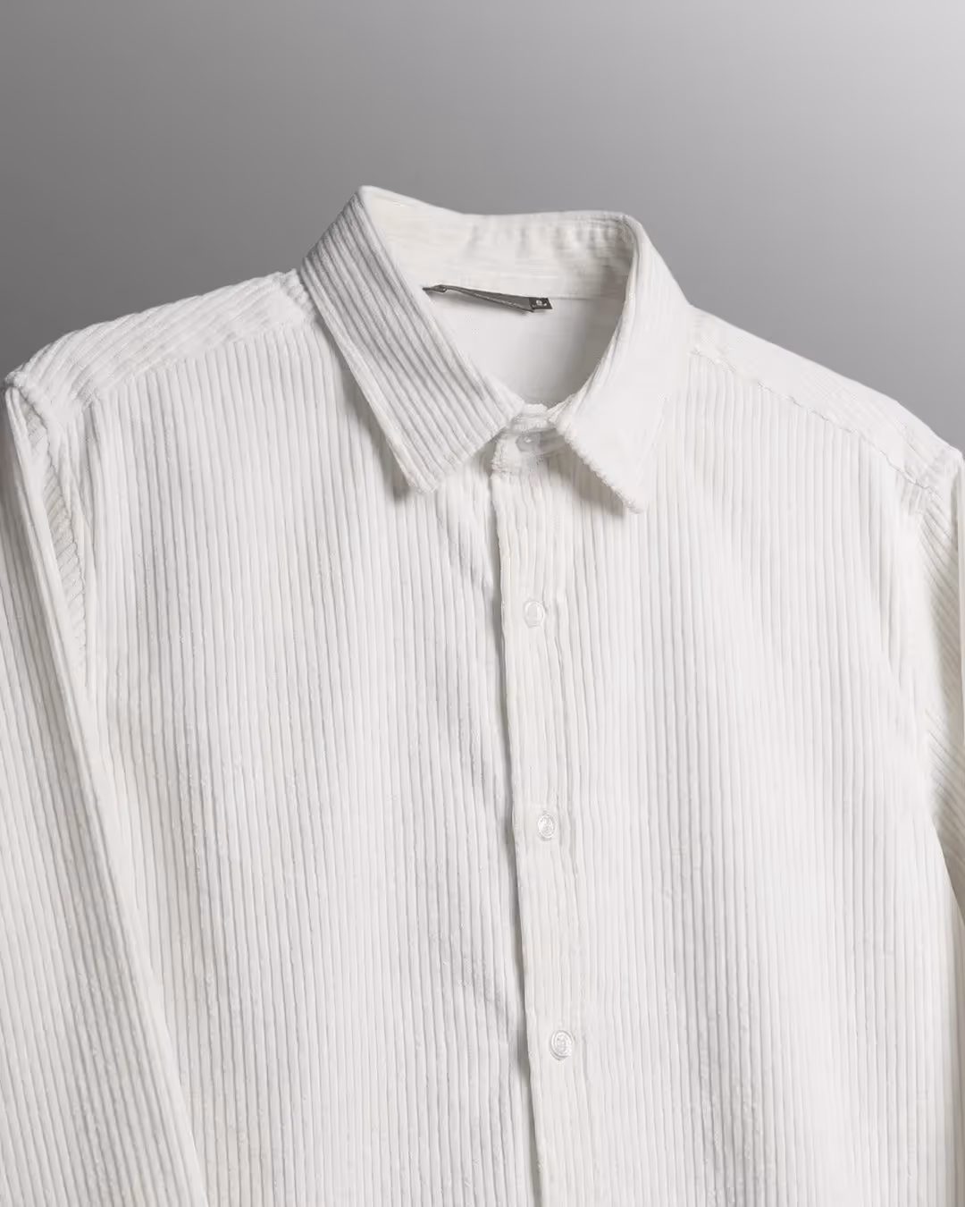 Flow State White Ribbed Shirt  image 8