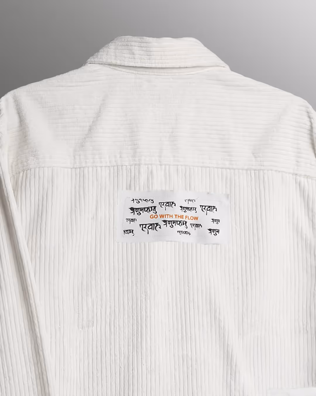 Flow State White Ribbed Shirt  image 9