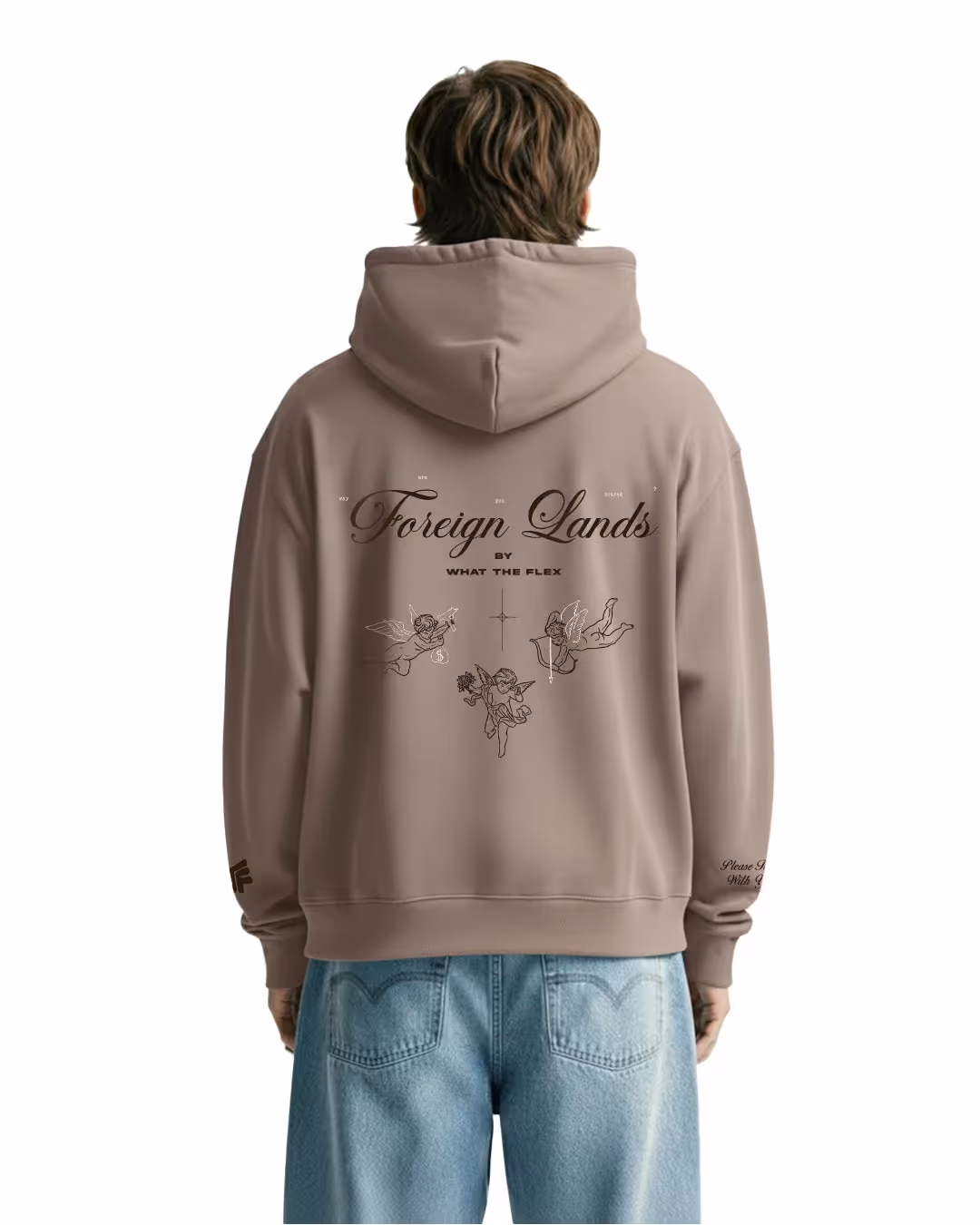 Foreign Lands Boxy-Fit Hoodie image 1