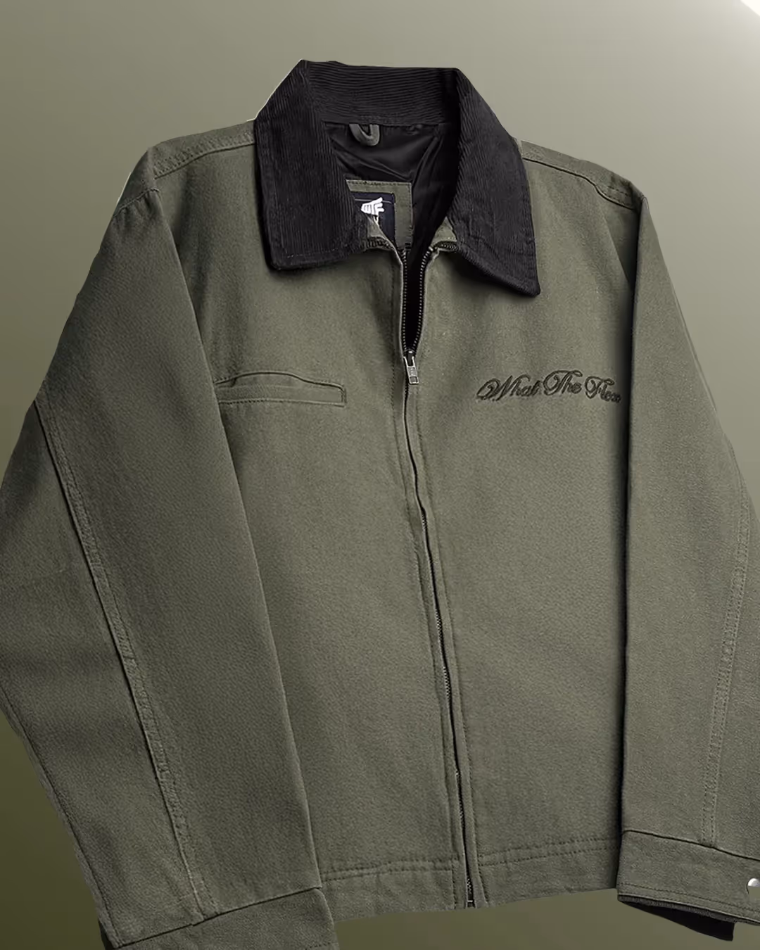 Forest Olive Denim Cord Jacket  image 5