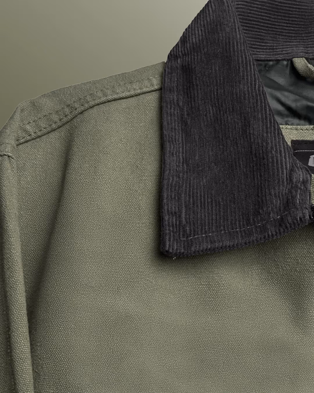 Forest Olive Denim Cord Jacket  image 9