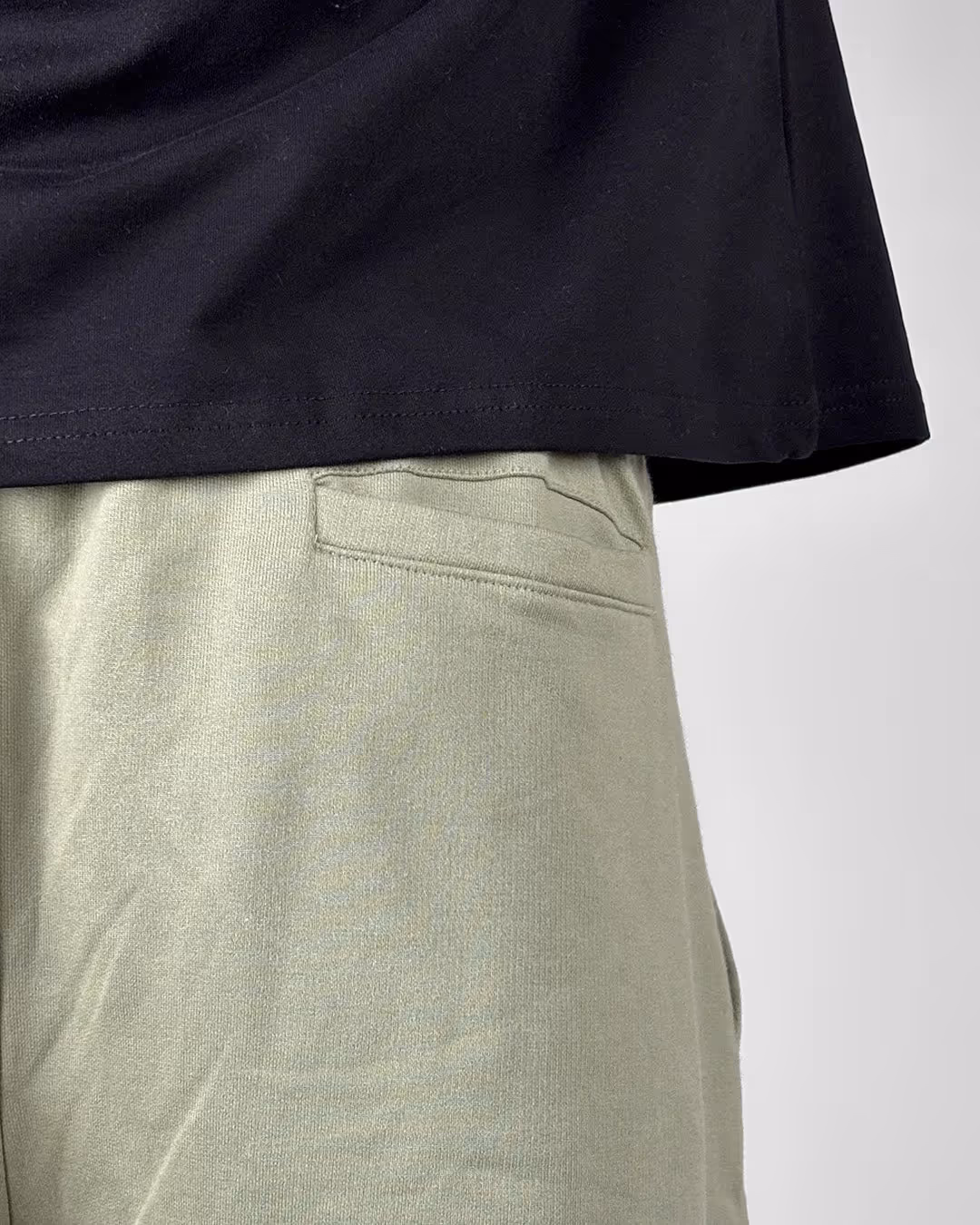 Frontcut Sage Cotton Shorts image 6