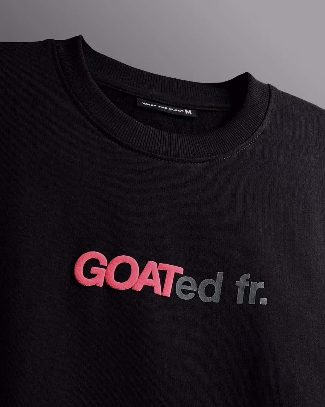 Goat Breakfast Black Heavyweight T-shirt image 4