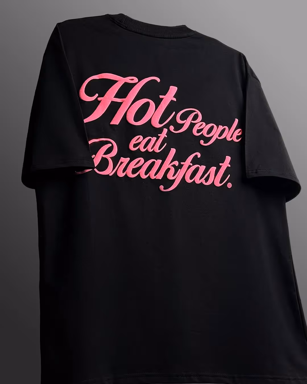Goat Breakfast Black Heavyweight T-shirt image 5