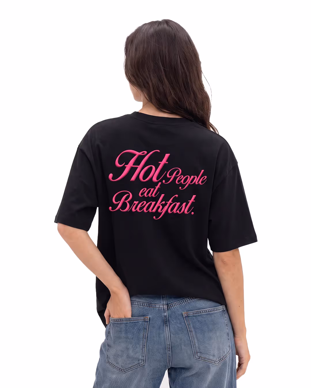 Goat Breakfast Black Heavyweight T-shirt image 6