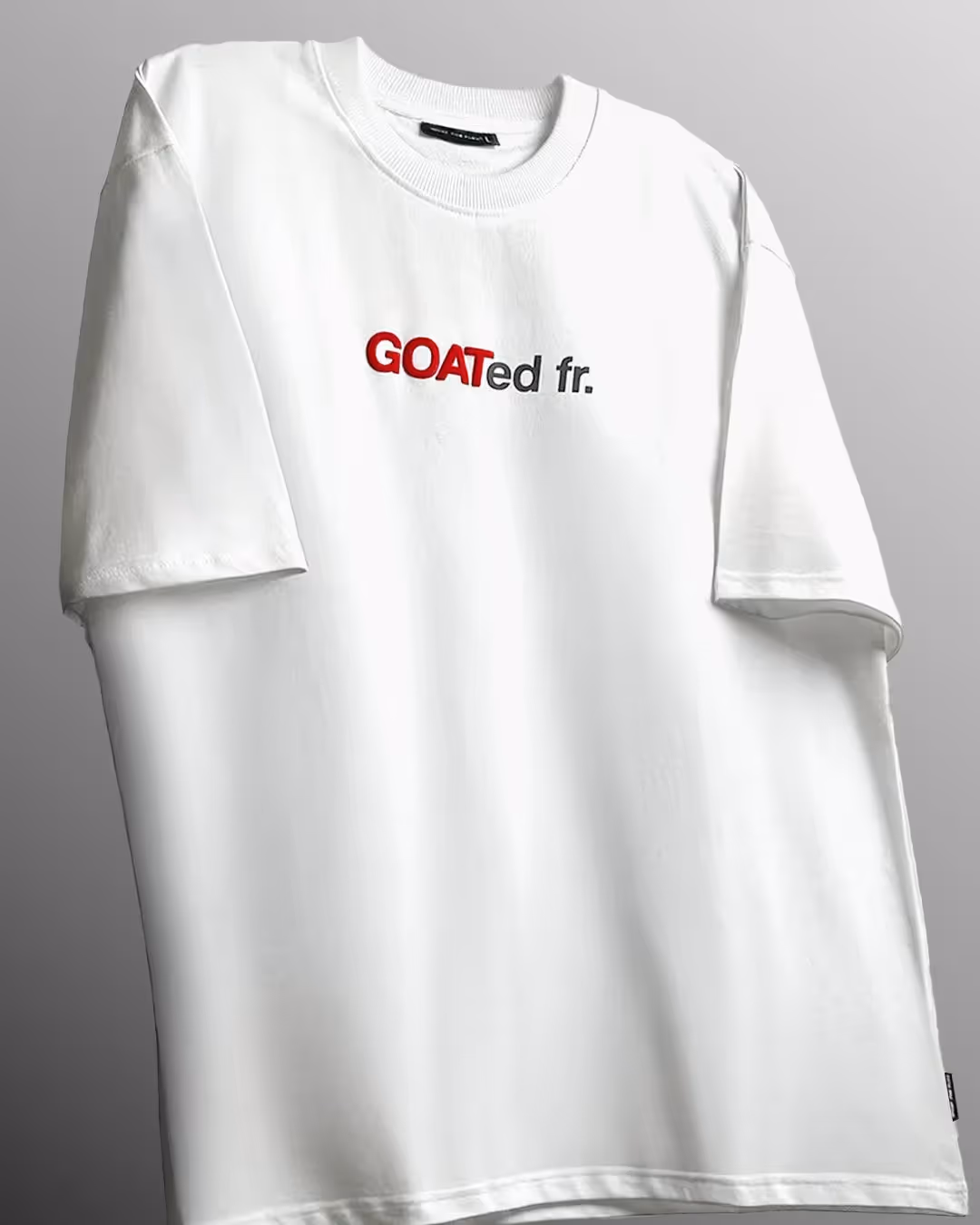 Goat Overnight Heavyweight White T-shirt image 3