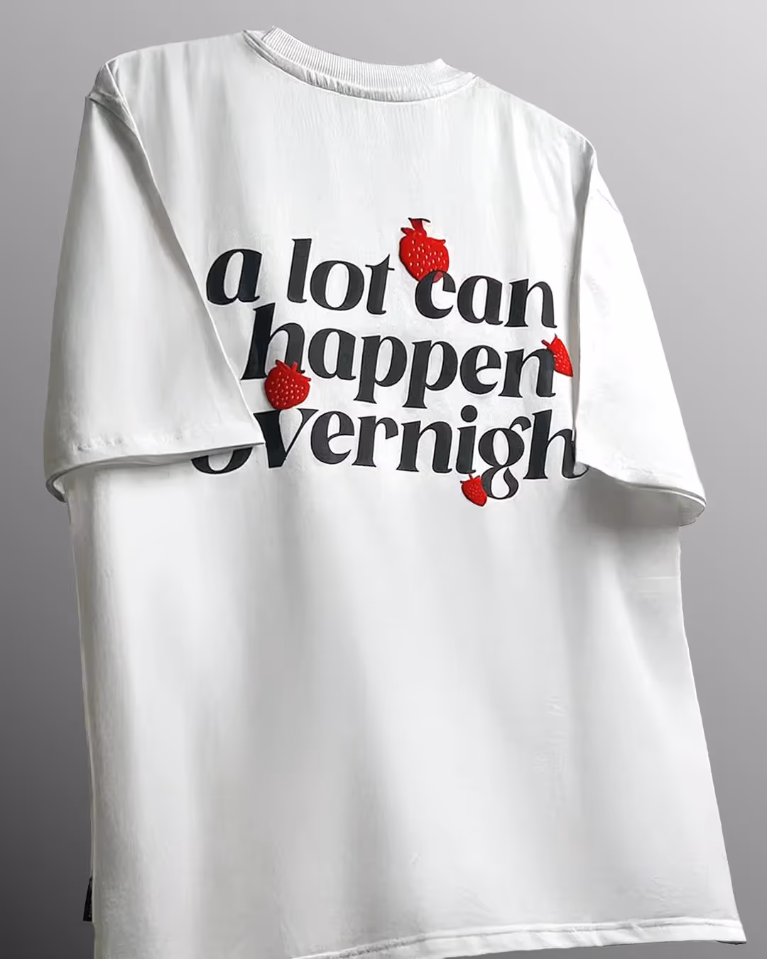 Goat Overnight Heavyweight White T-shirt image 4